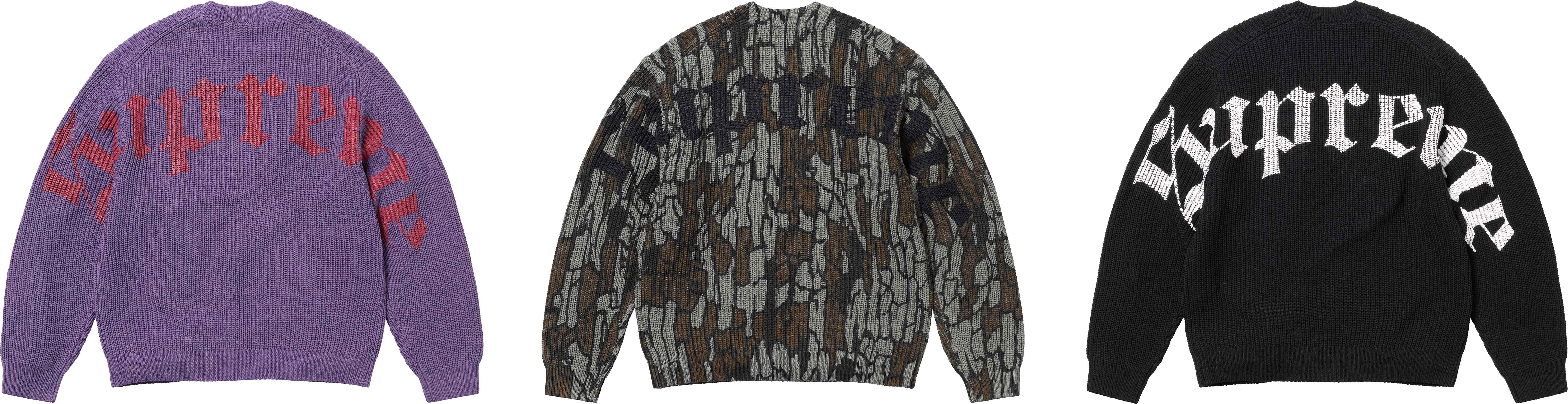 Old English Printed Sweater